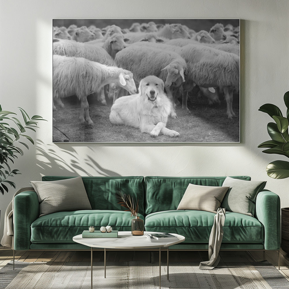 Der Boss | Leinwand