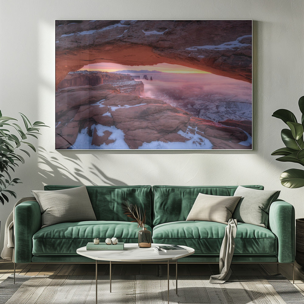 The Moment right before Sunrise | Canvas