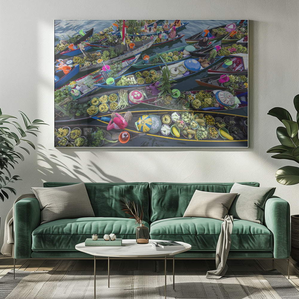 Banjarmasin Floating Market | Canvas