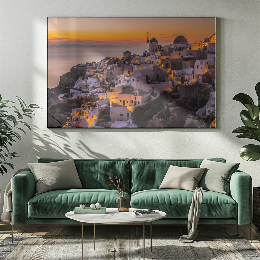 Calispera Santorini | Leinwand