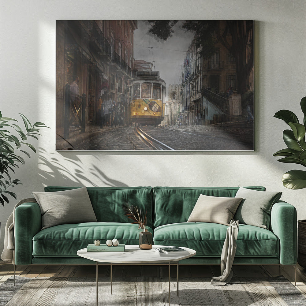Das aufregende Lissabon | Leinwand