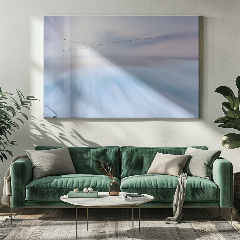 überfliegen | Leinwand