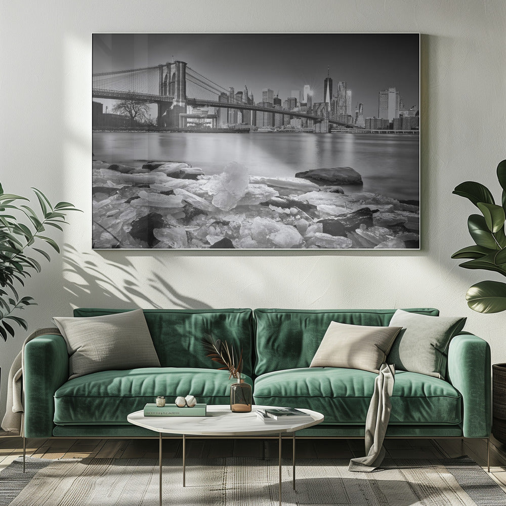 New York - Brooklyn Bridge | Leinwand