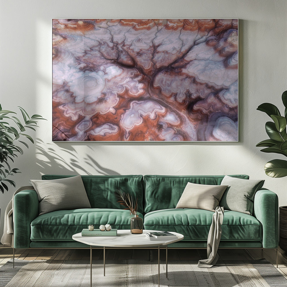 Ein Baum in der Wüste | Leinwand