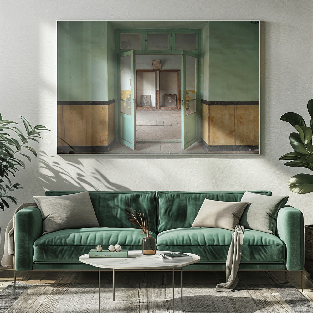 Zwei Leben, ein Ende | Leinwand