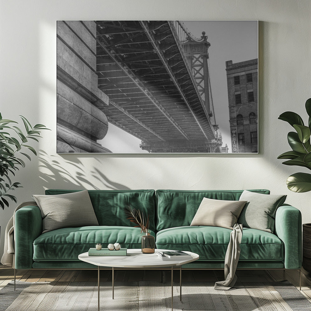 Manhattan Bridge – Brooklyn, New York | Leinwand