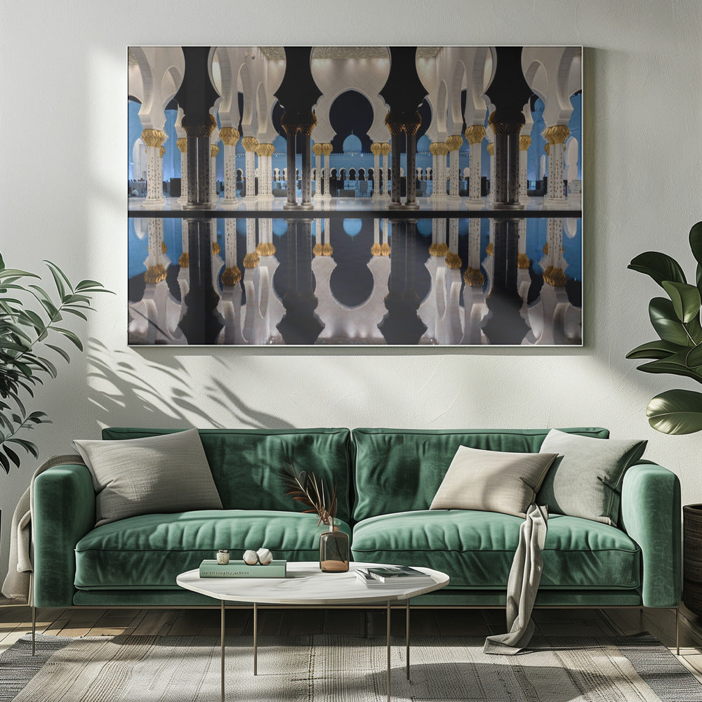 Blue Hour &amp; Reflection | Canvas