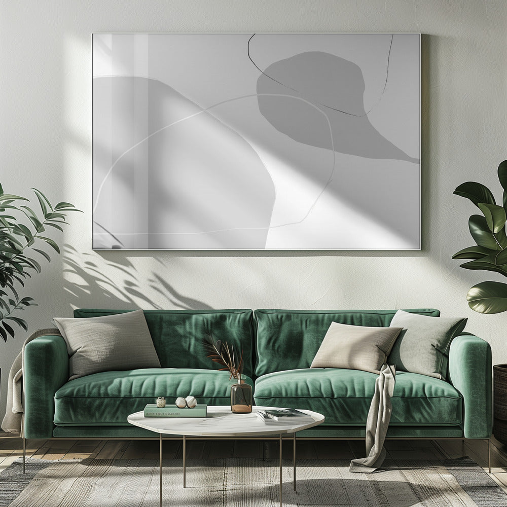 Flüstern des Minimalismus | Leinwand