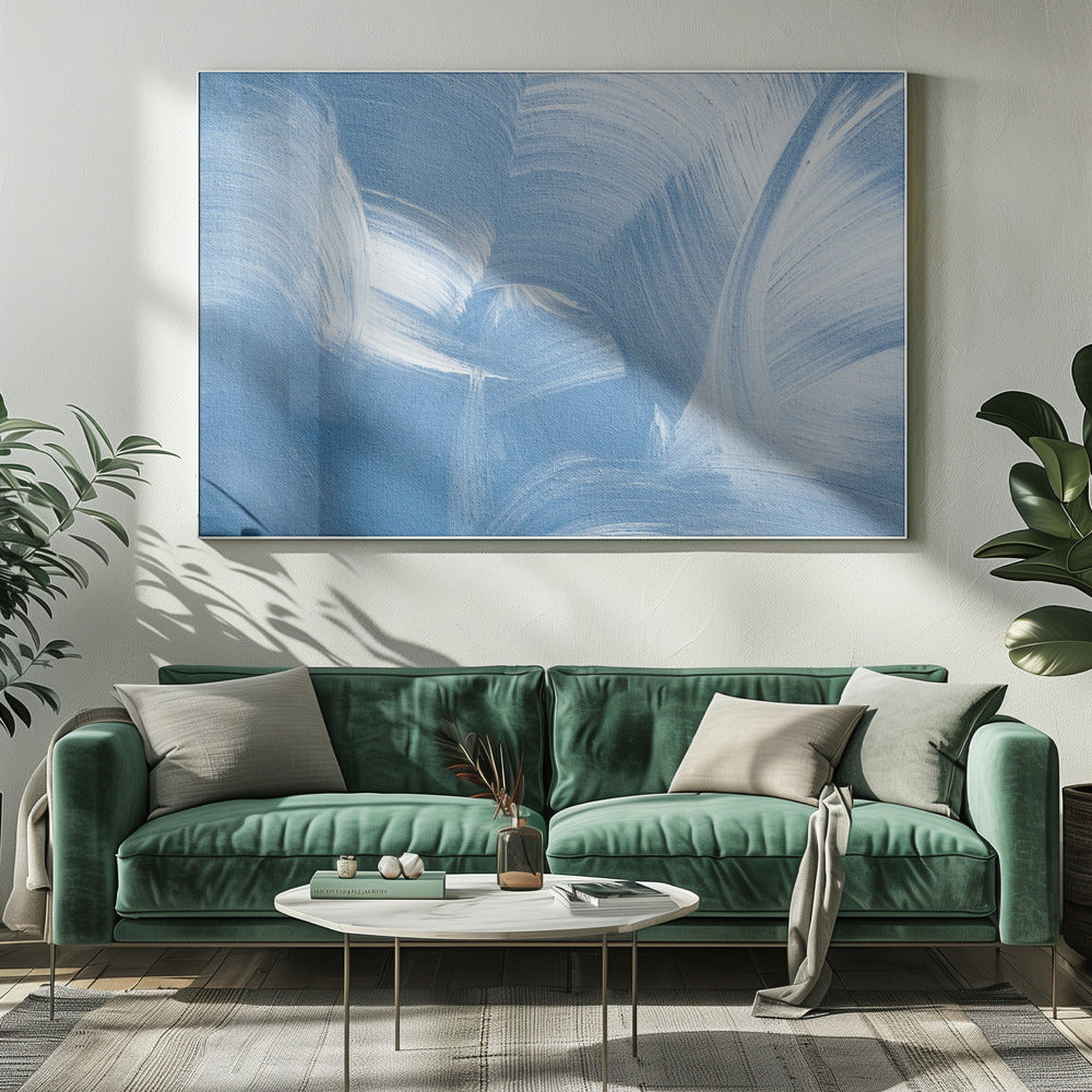 Acrylwellen | Leinwand