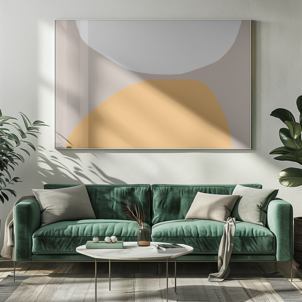 Erdiges Gleichgewicht | Leinwand