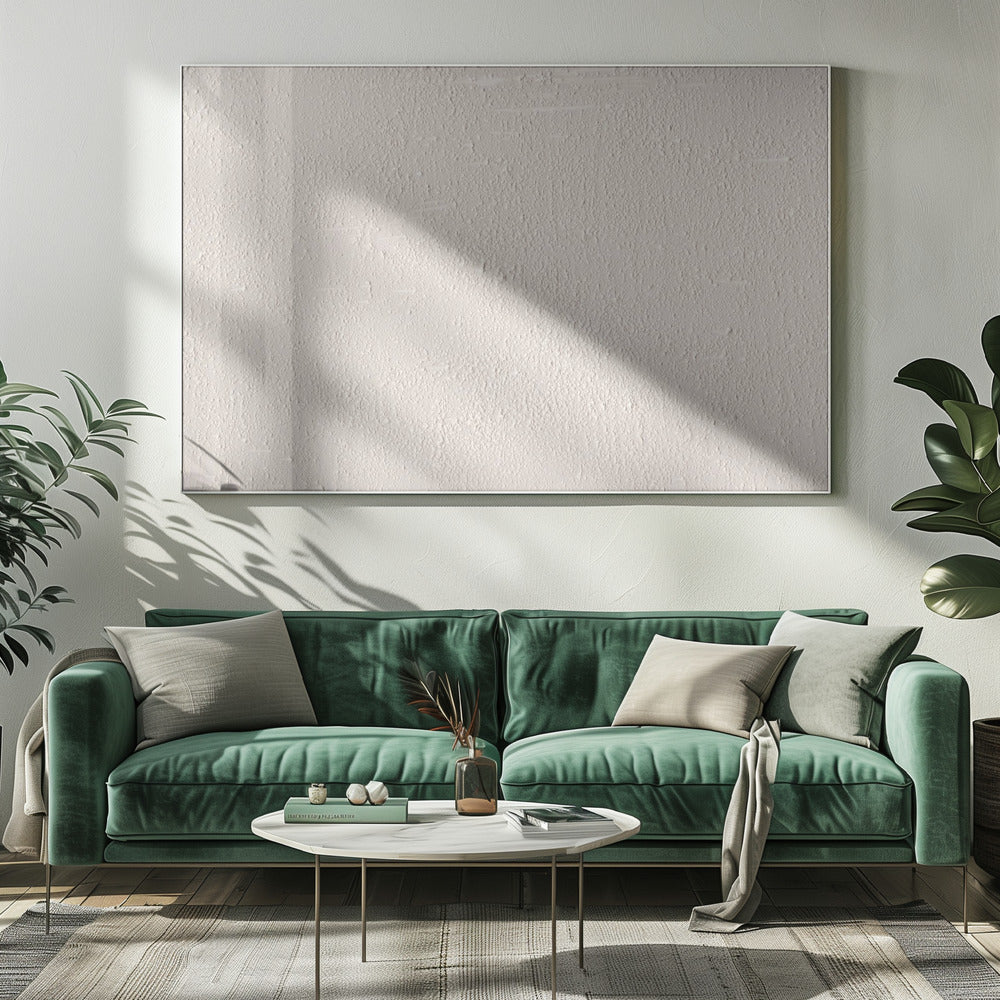 Beige Textur mit subtilen Variationen | Leinwand