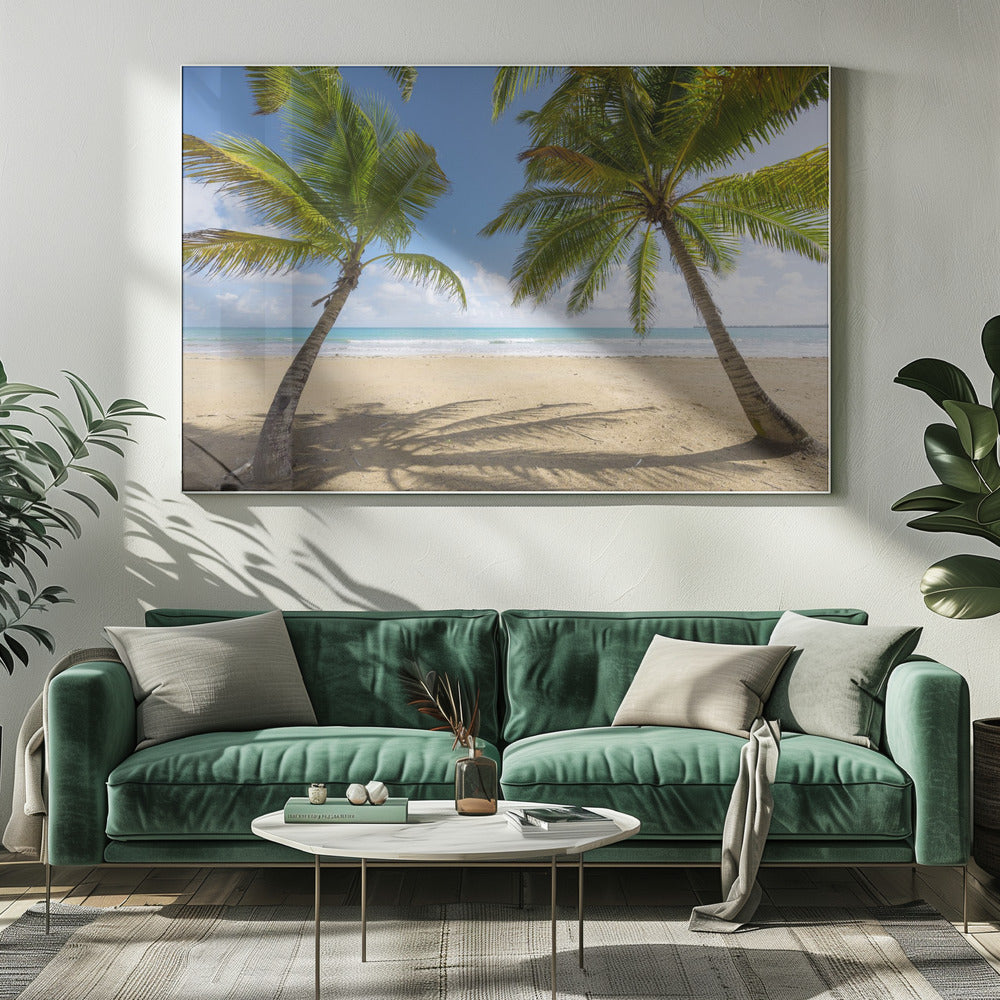 Palmy Beach | Leinwand