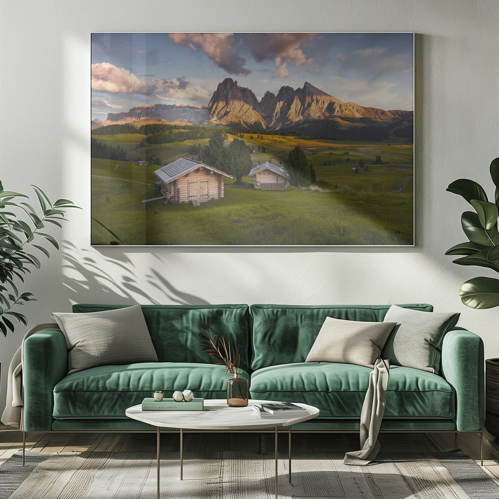 Berge Urlaub | Leinwand
