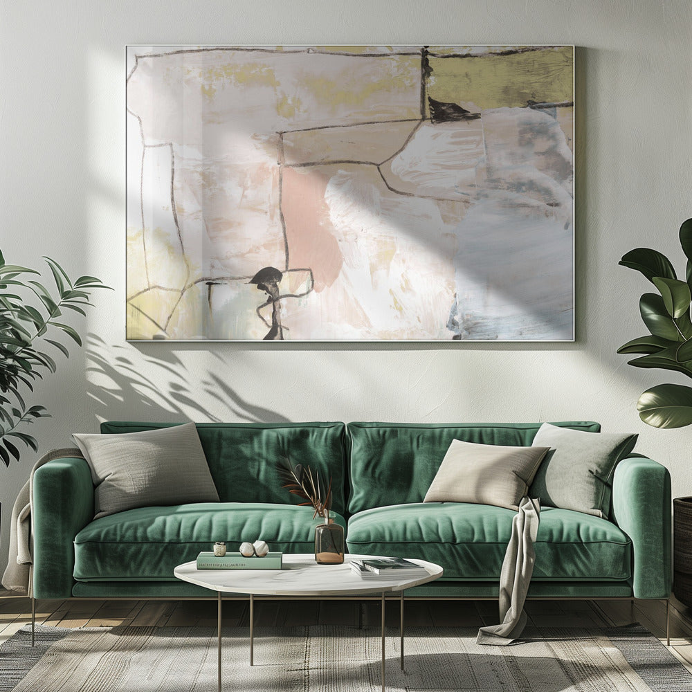 Abstract Pastels | Canvas