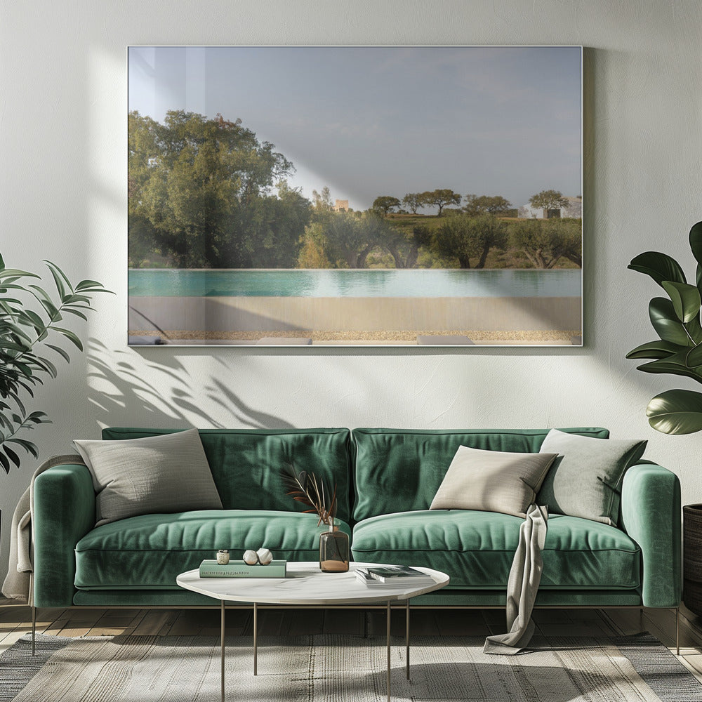 Casadavolta Pool | Leinwand