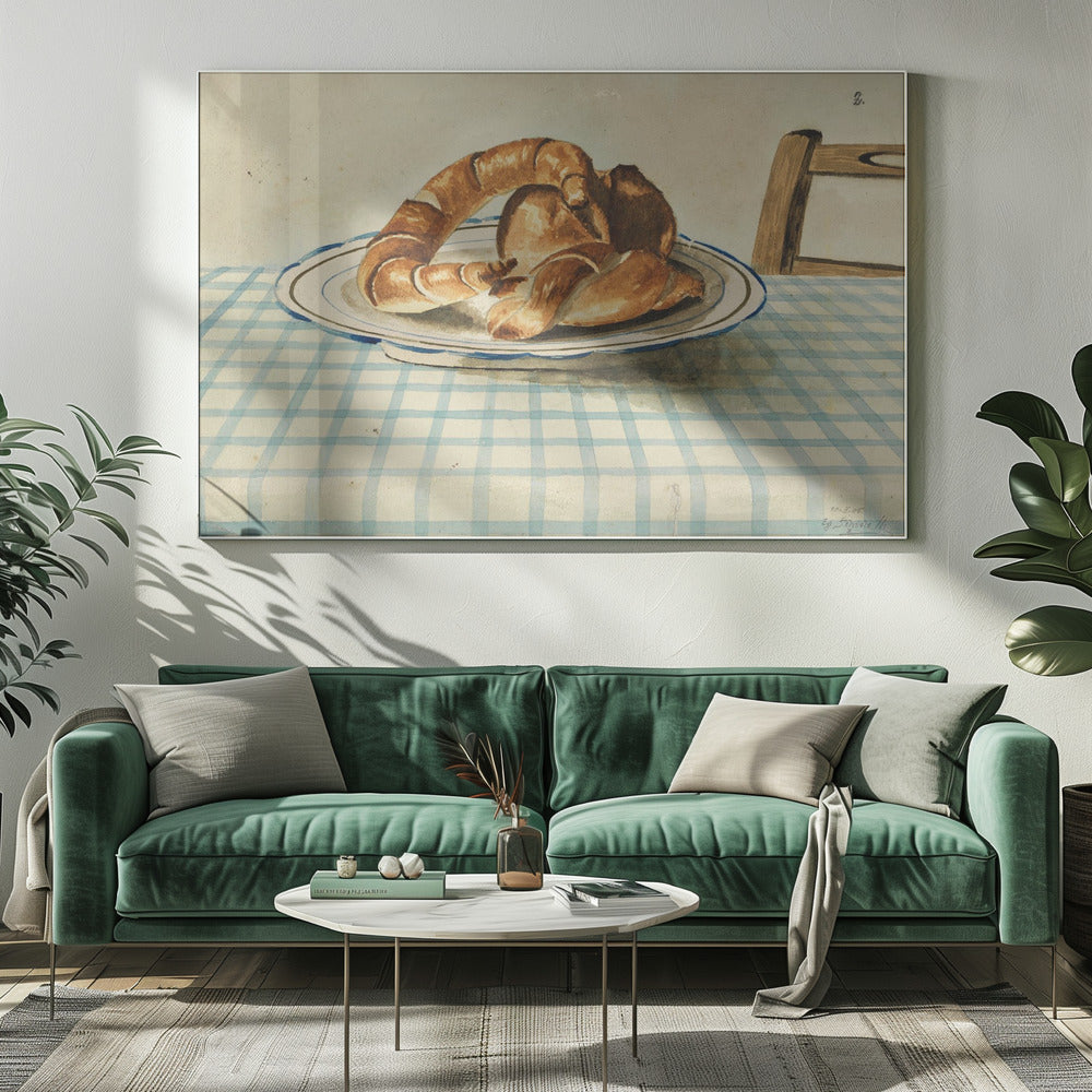 Still Life With Pastry Plate | Canvas