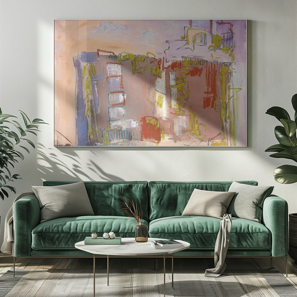 Urbane Traumlandschaft | Leinwand