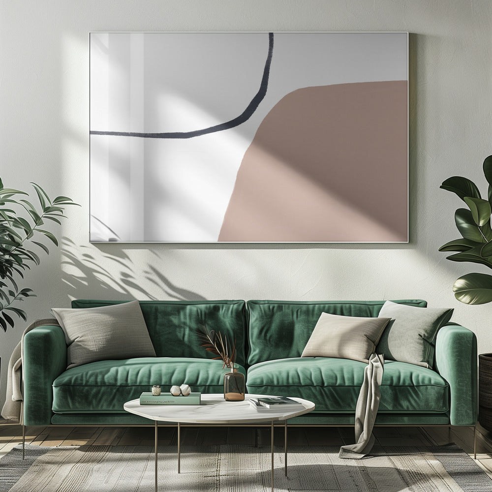 Abstrakte Horizontale | Leinwand
