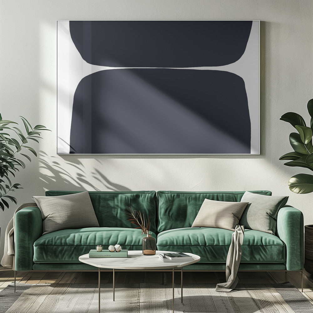 Will dich genau hier | Leinwand