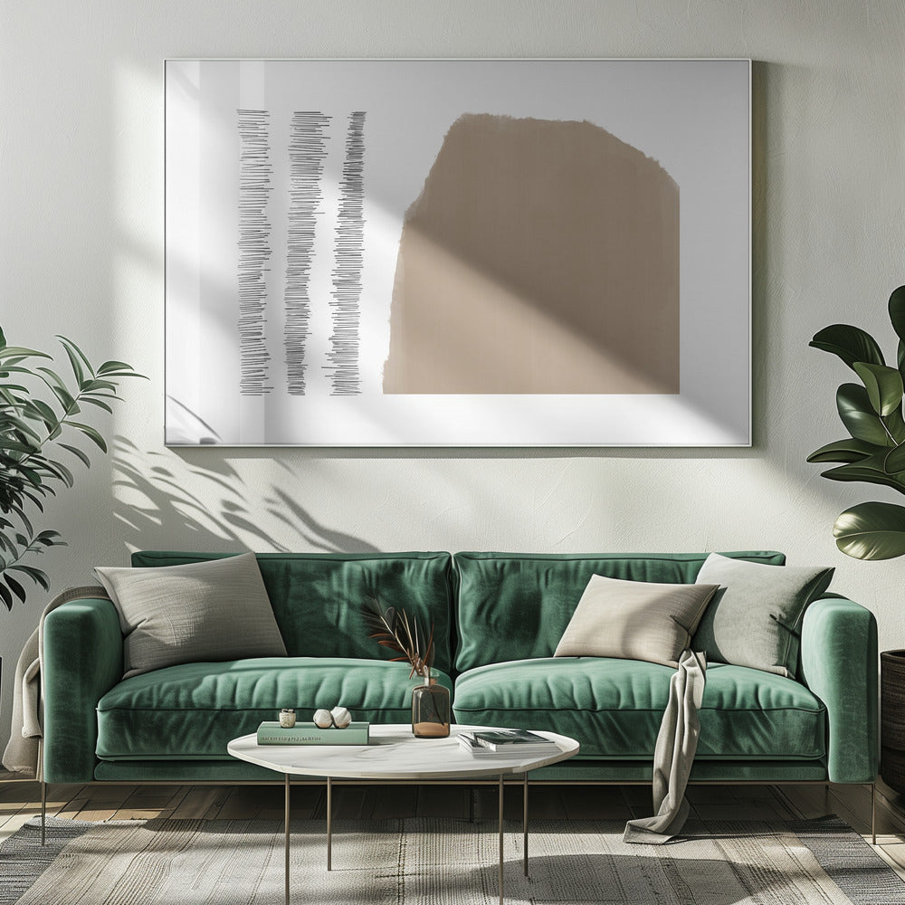 Erdiges Gleichgewicht | Leinwand