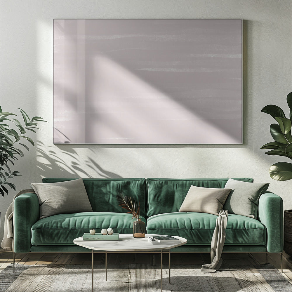 Subtile horizontale Linien | Leinwand