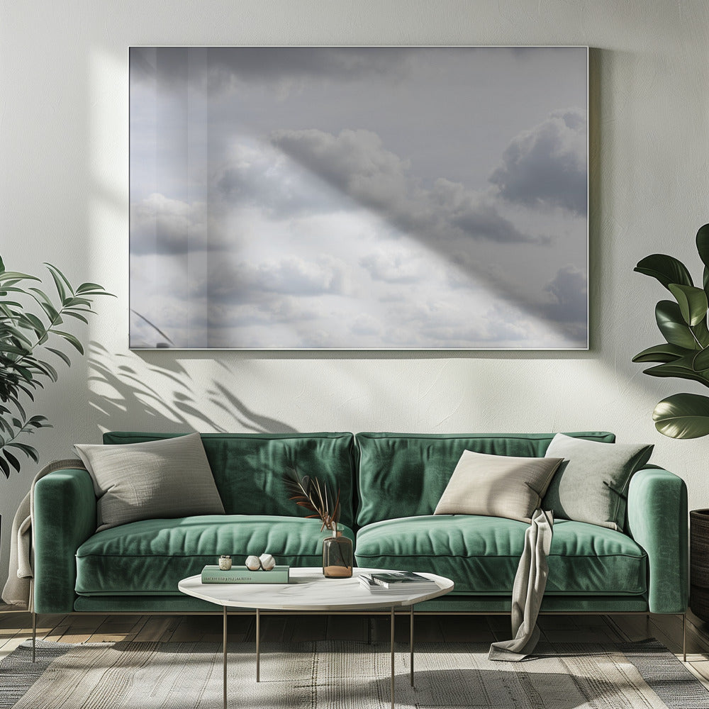 Zarte Wolken | Leinwand