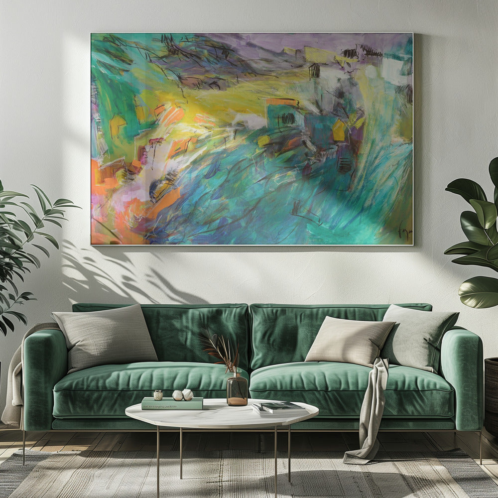Mystic Springs | Leinwand