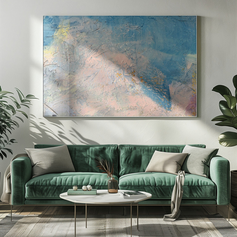 Ätherische blaue Horizonte | Leinwand