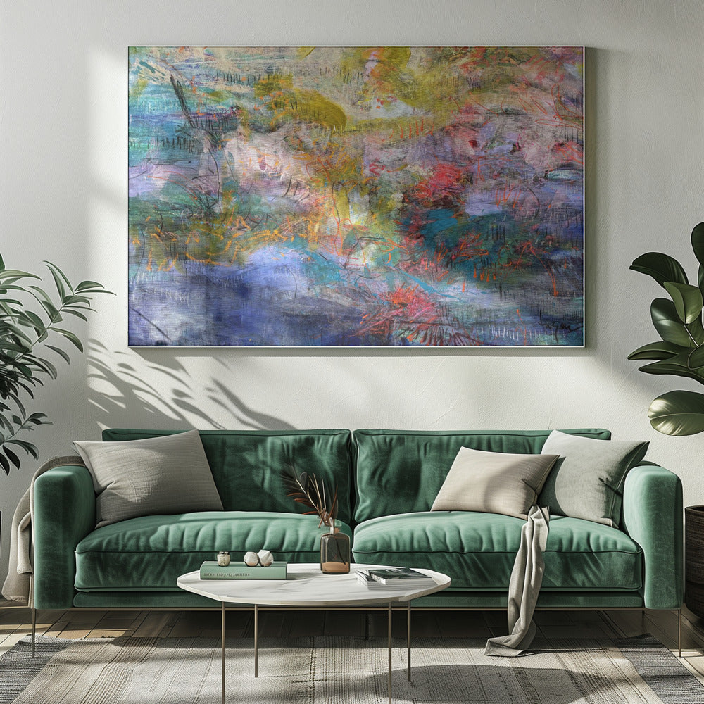 Expressionistische Inschrift | Leinwand