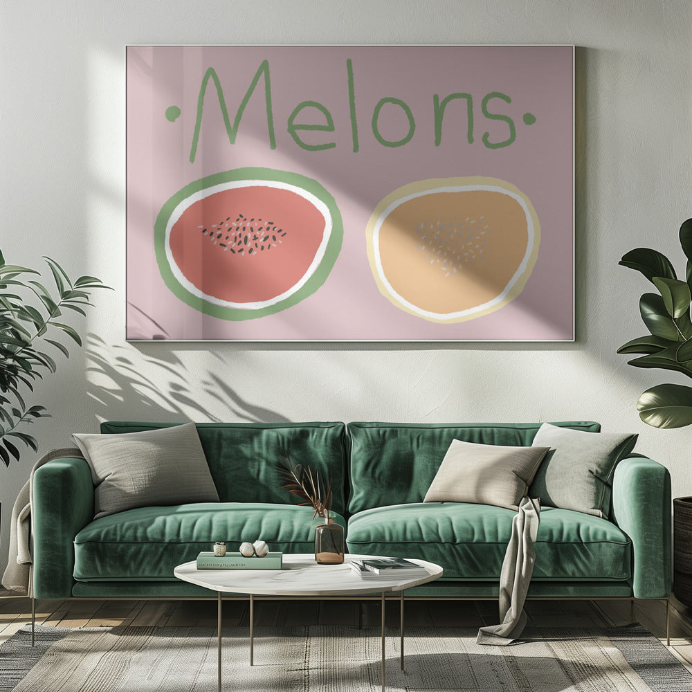 Melonen | Leinwand