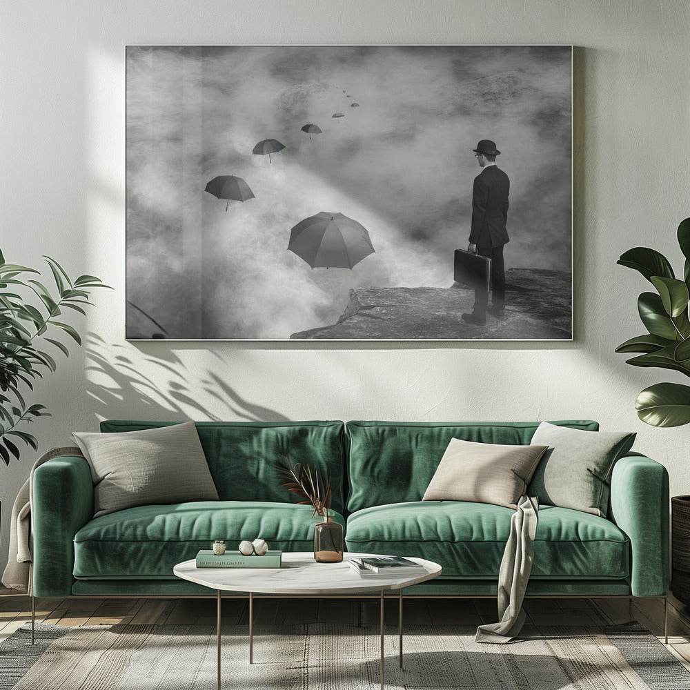 Der weniger befahrene Weg | Leinwand