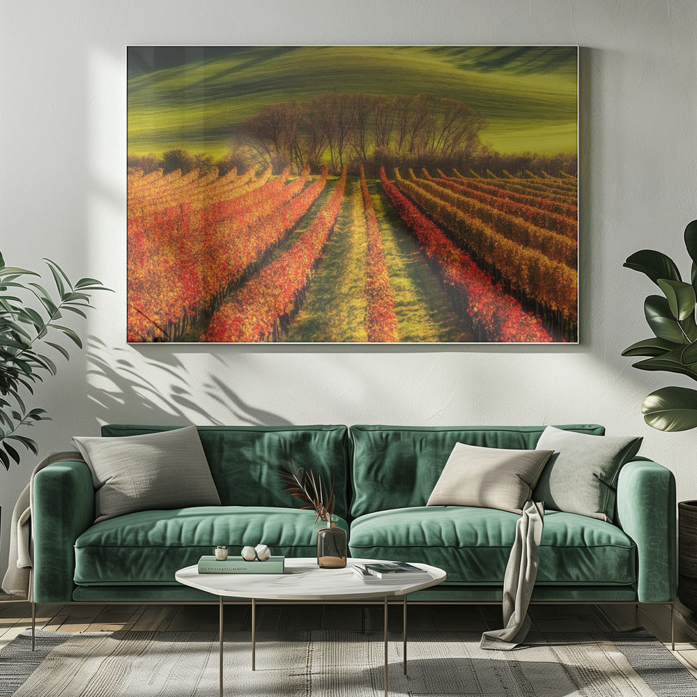 Weinbau | Leinwand