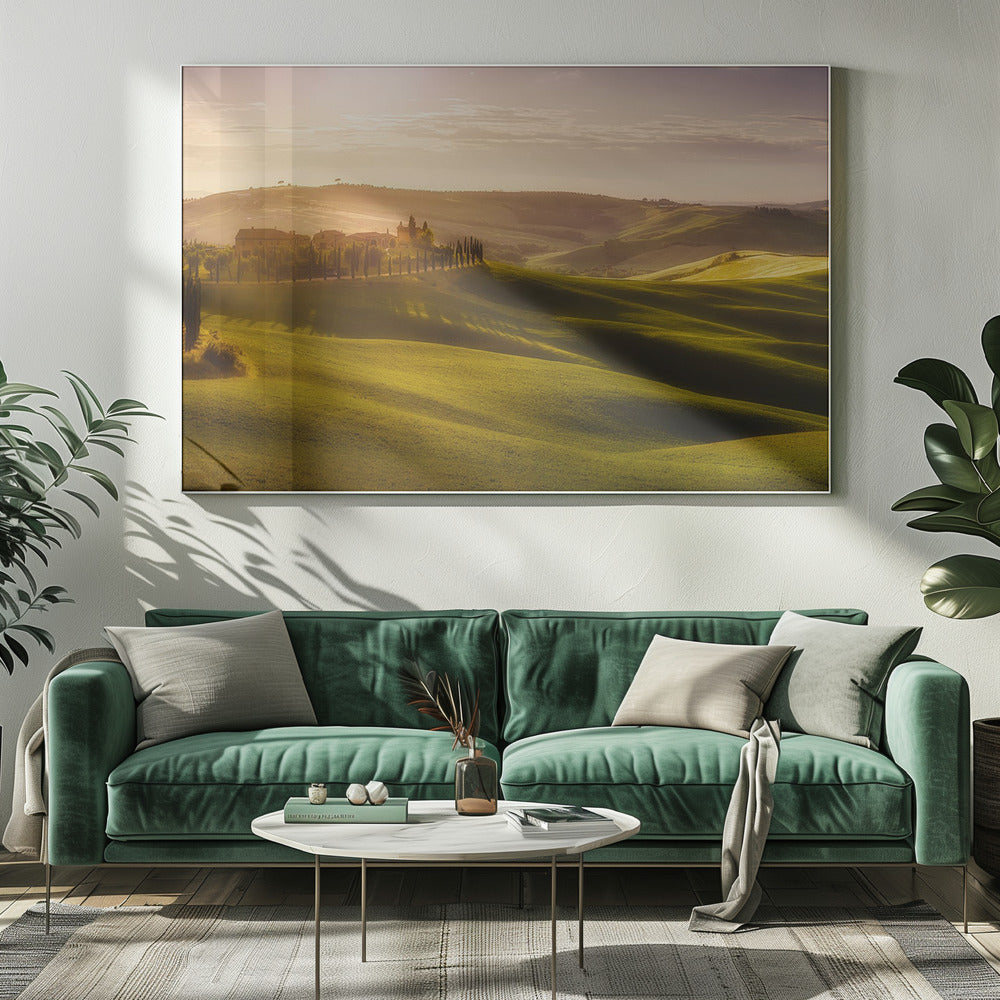 Wellen des Lichts | Leinwand