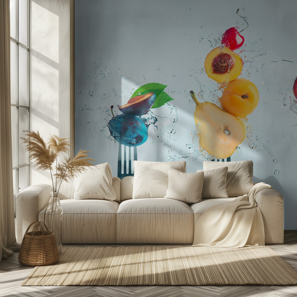 Obstsalat zubereiten | Hintergrundbild