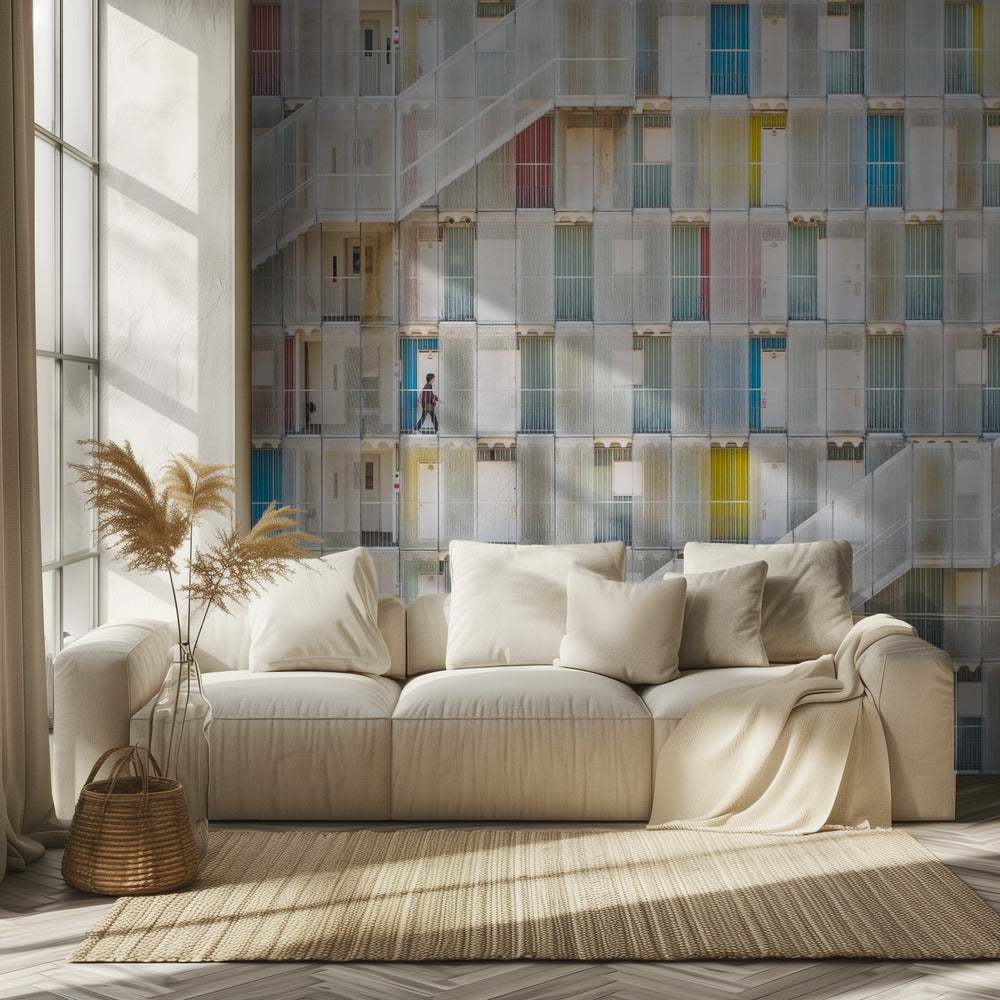Bunte Wohnung | Tapete