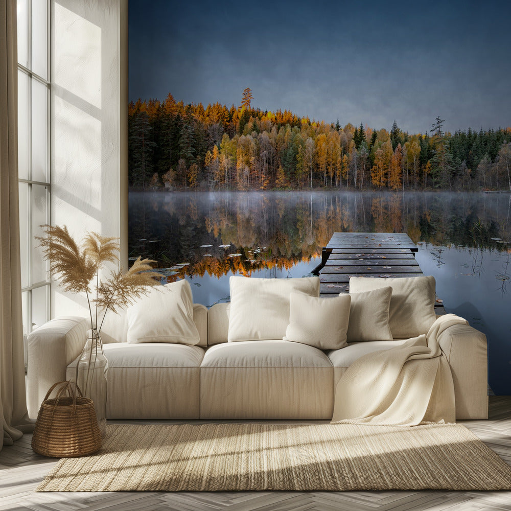 Herbstpier | Tapete