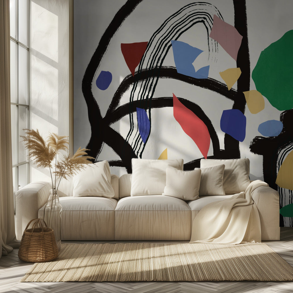 Buntes Chaos | Tapete