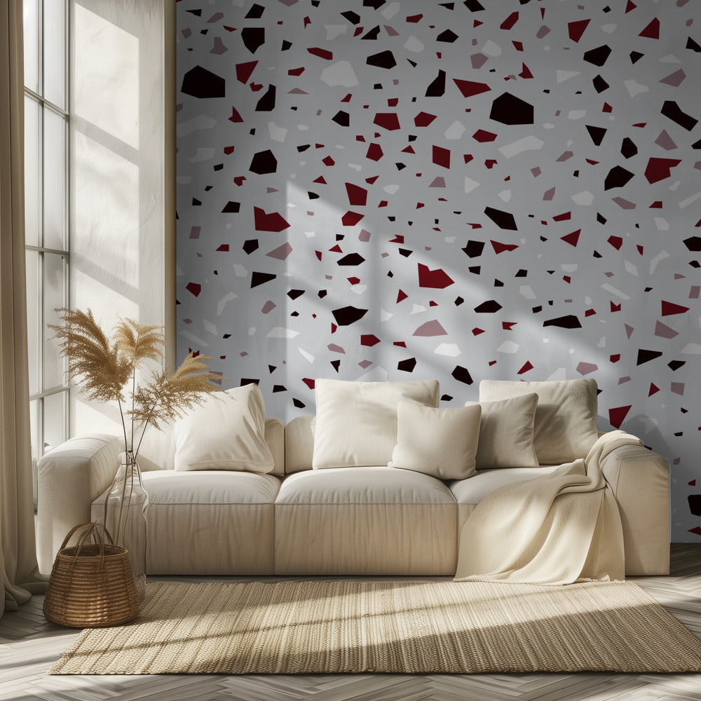 Speckles_Rose Grey | Tapete