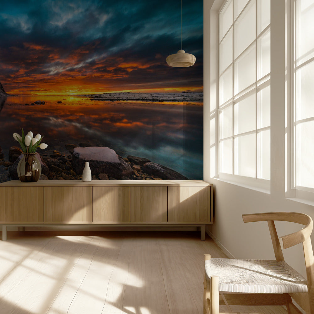 Himmel in Flammen | Hintergrundbild