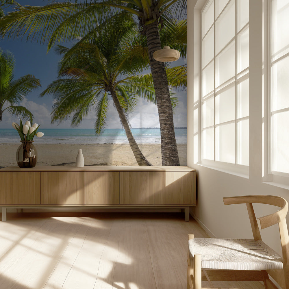 Palmy Beach II | Tapete
