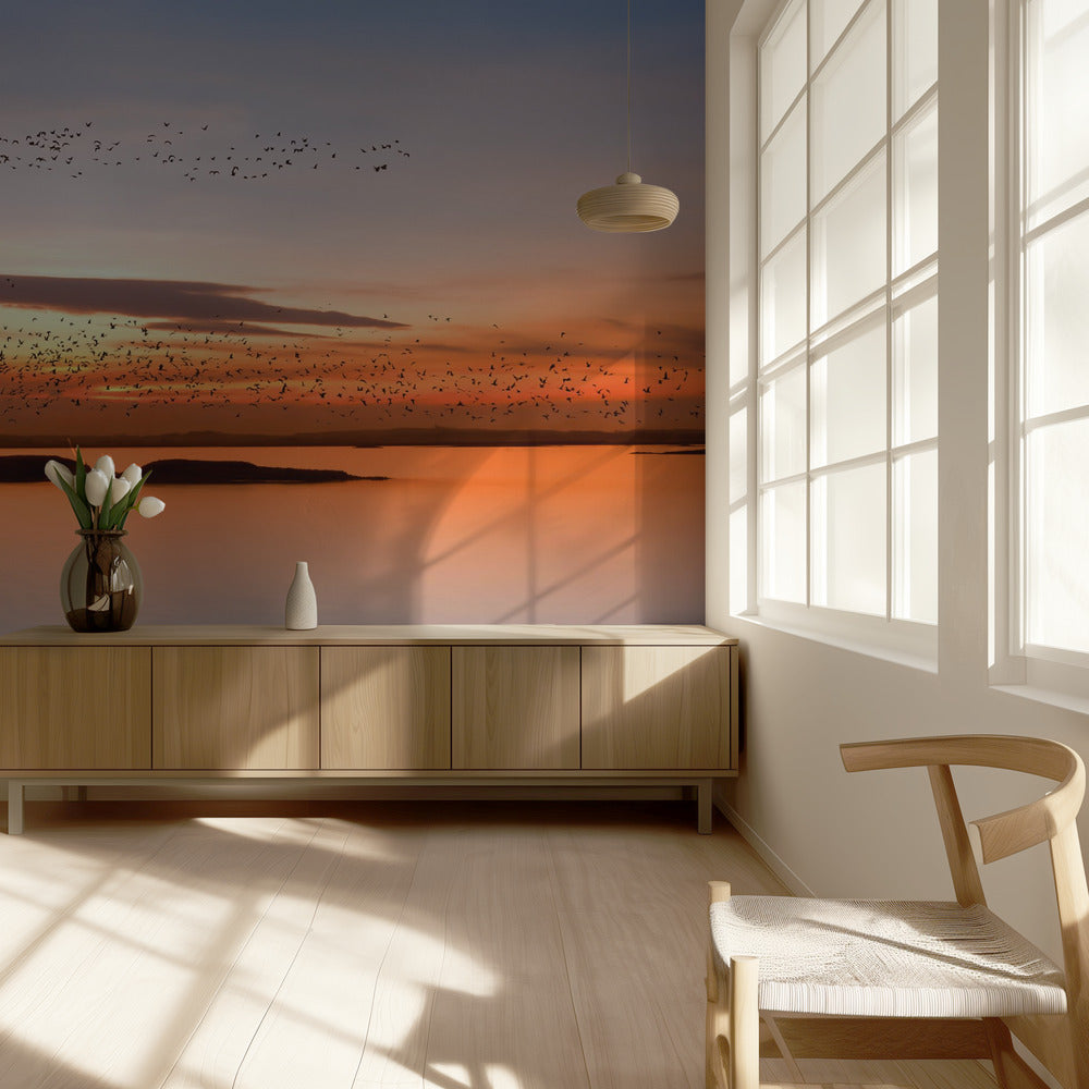 bei Sonnenuntergang | Hintergrund