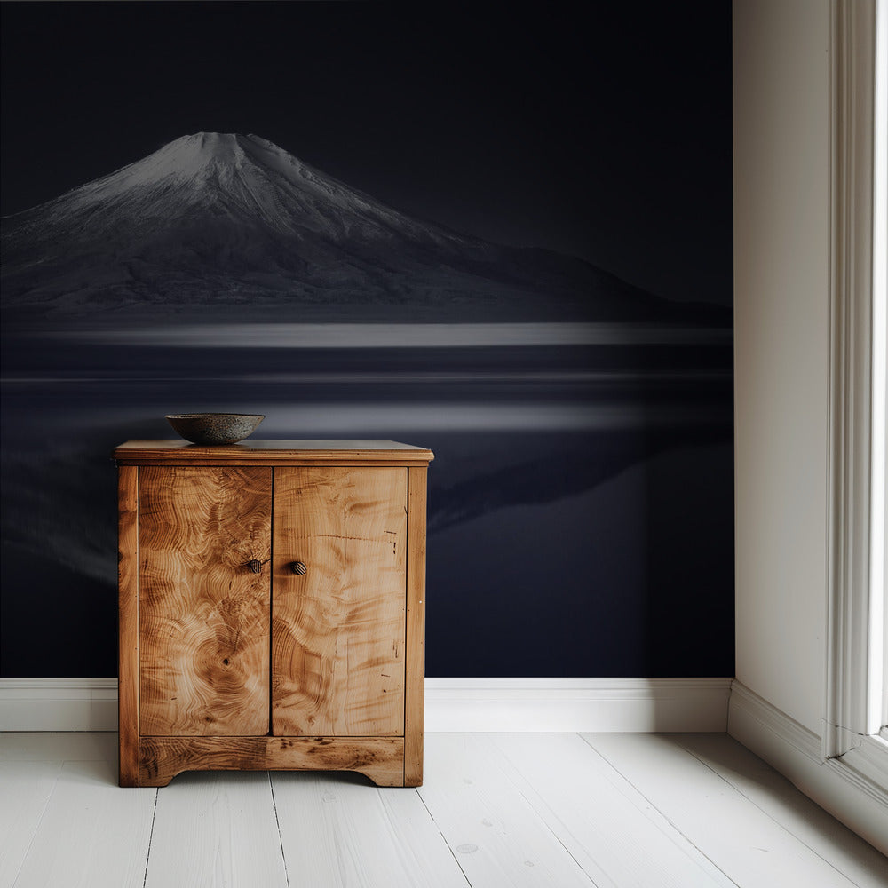 Spiegelung des Fuji | Tapete