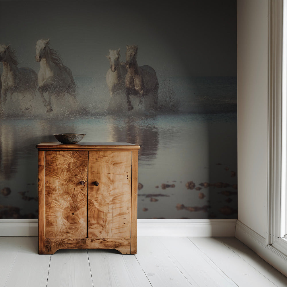 Camargue-Pferde | Tapete