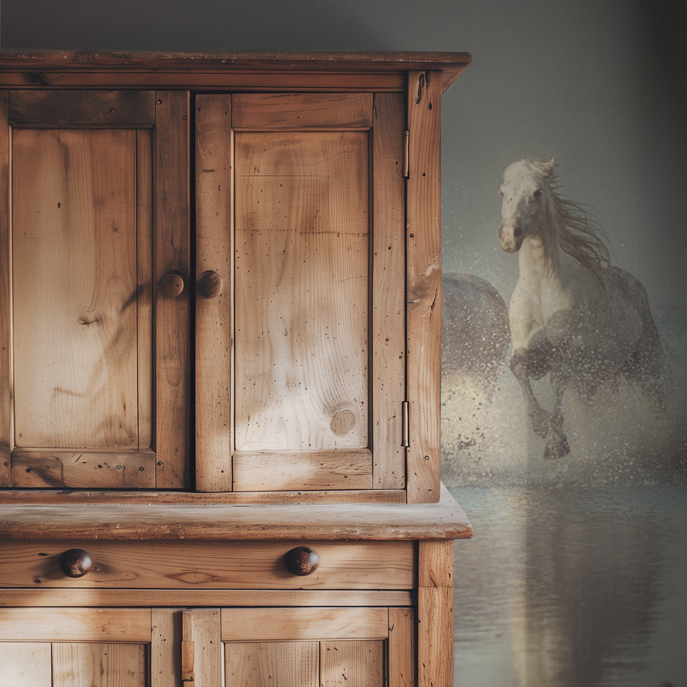 Camargue-Pferde | Tapete
