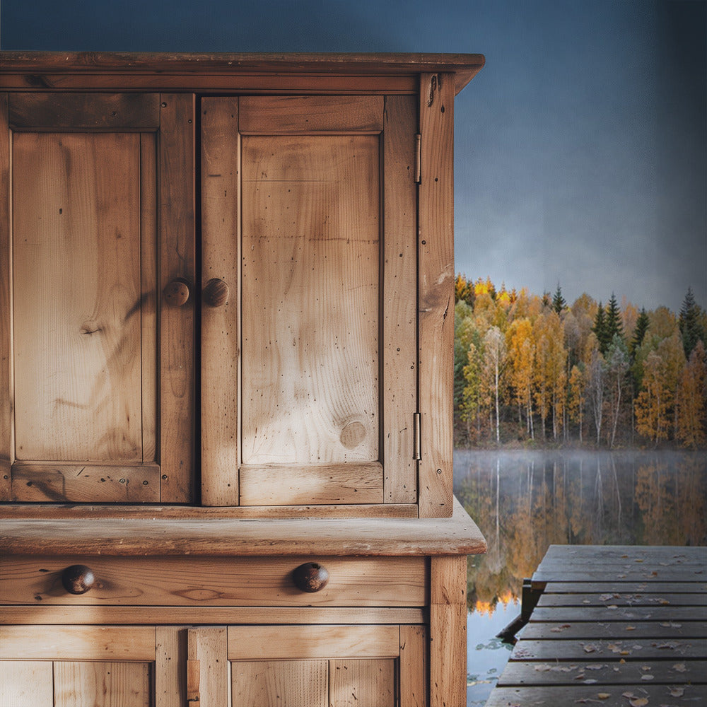Herbstpier | Tapete
