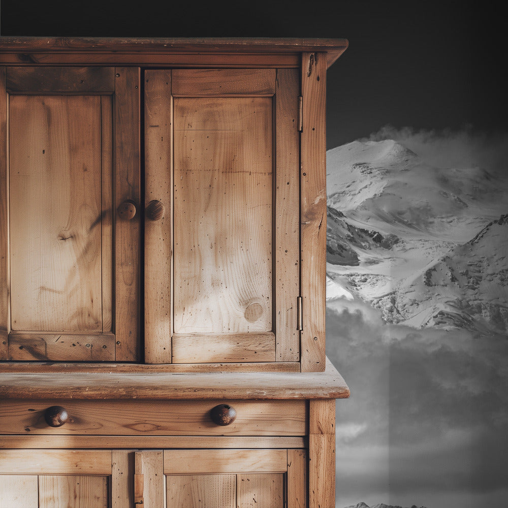 Denali von der gegenüberliegenden Gratlinie aus | Hintergrundbild