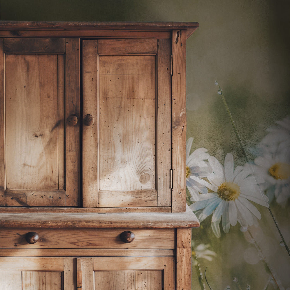 Gänseblümchen am frühen Morgen | Hintergrundbild