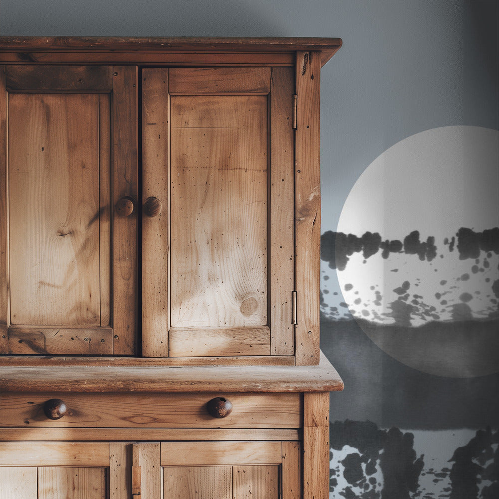 Hidden Moon N°5 | Hinter dem Horizont | Tapete