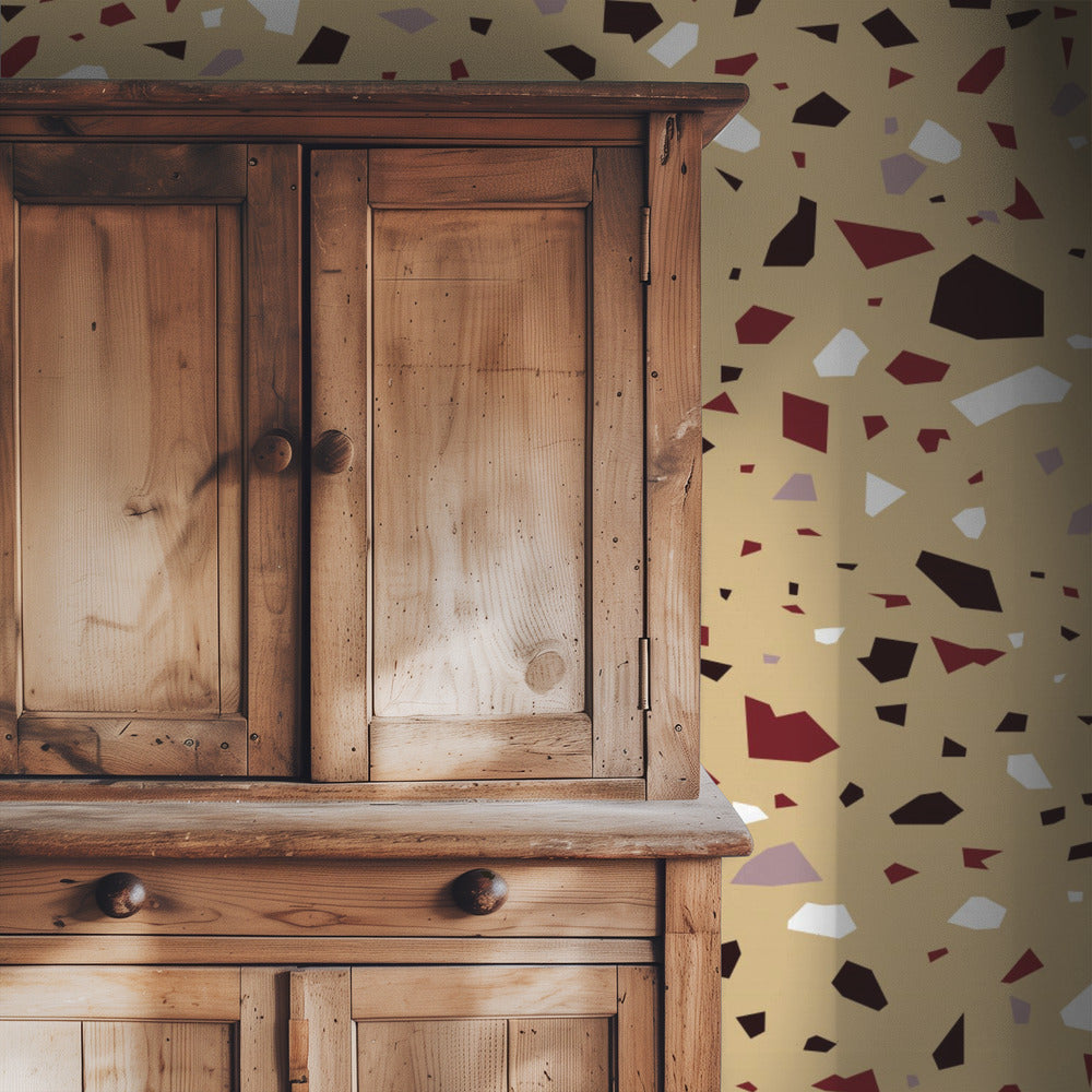 Speckles_Mustard | Tapete