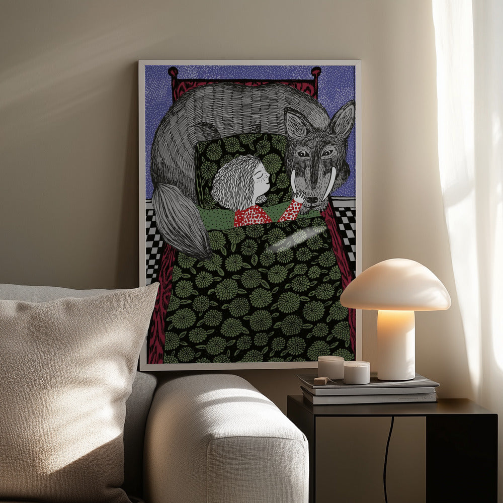 Girl and Wolf | Poster